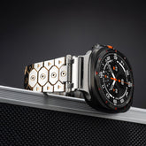 Stainless Steel Strap with Butterfly Clasp for Samsung Galaxy Watch Series